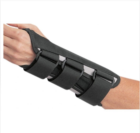 Wrist Brace ProCare B.A.T.H. Aluminum / Canvas Left Hand Black Small, Packaging Type- Each