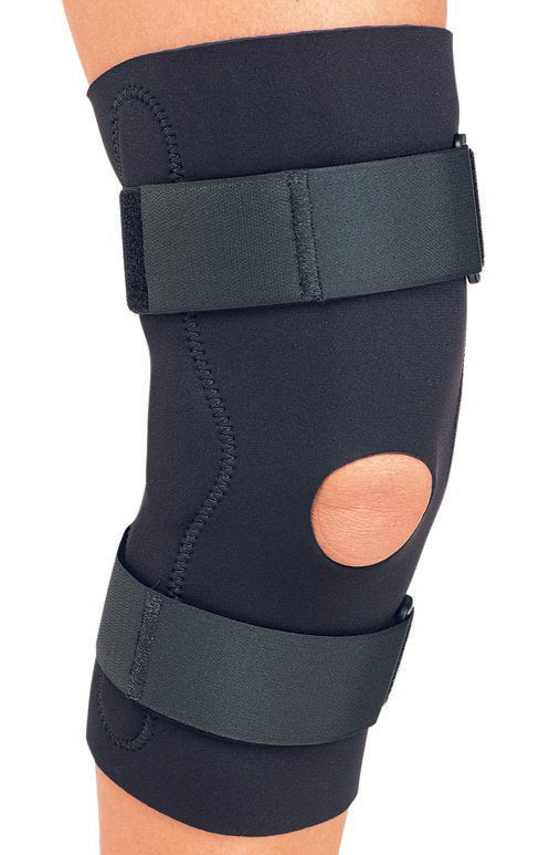 Knee Brace ProCare X-Large D-Ring / Hook and Loop Strap Closure 23 to 25-1/2 Inch Thigh Circumference Left or Right Knee, Packaging Type- Each