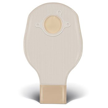 Ostomy Pouch Sur-Fit Natura Two-Piece System 10 Inch Length Drainable