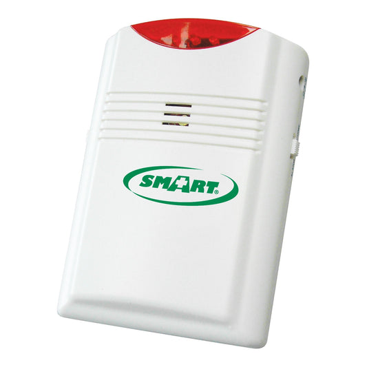 Alarm System Economy CordLess White / Green, Packaging Type- Each