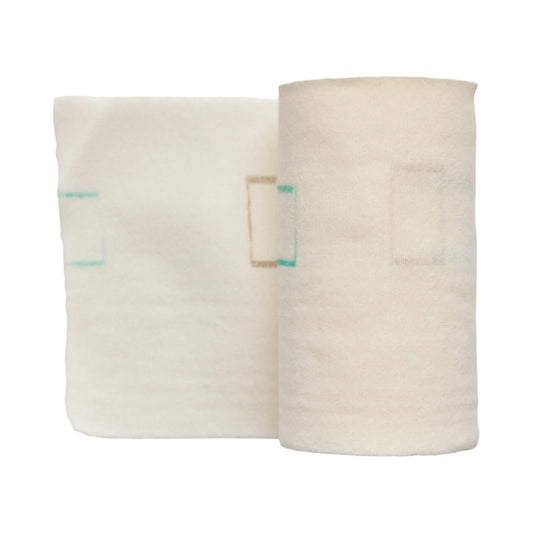 Compression Bandage Setopress 4 Inch X 4 Yard Safety Pin Closure White NonSterile High Compression, Packaging Type- Each