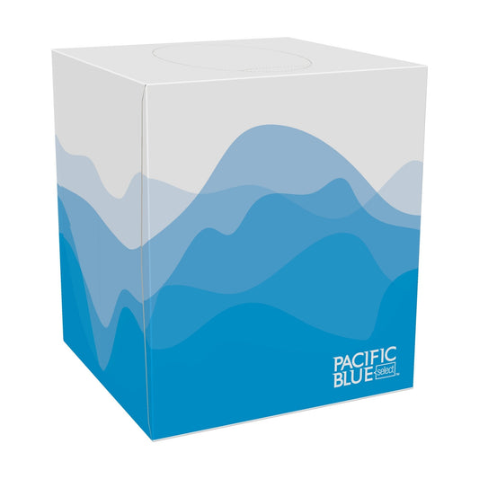Preference Facial Tissue White 7.65 X 8.85 Inch 100 Count
