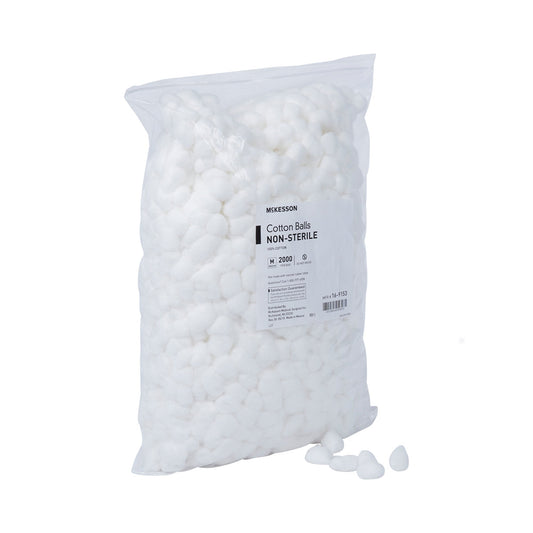 Cotton Ball McKesson Medium NonSterile, Packaging Type- Case