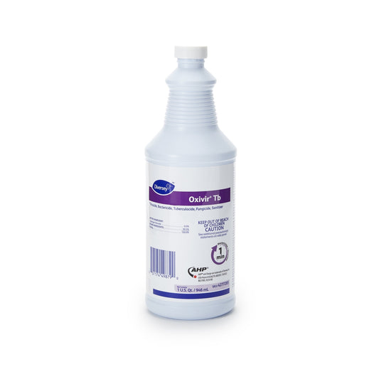 Diversey Oxivir Tb Surface Disinfectant Cleaner Peroxide Based Manual Pour Liquid 32 oz. Bottle Cherry Almond Scent NonSterile,  Packaging Type- Each