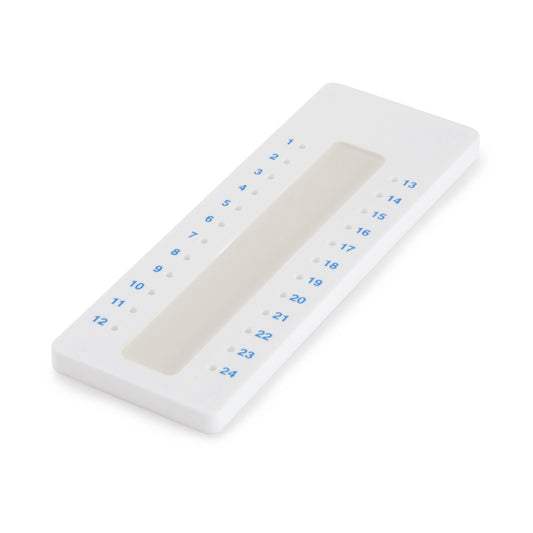McKesson Capillary Tube Holding Tray 24 Place, Wax Sealant For Microhematocrit Capillary Tubes, Packaging Type- Each