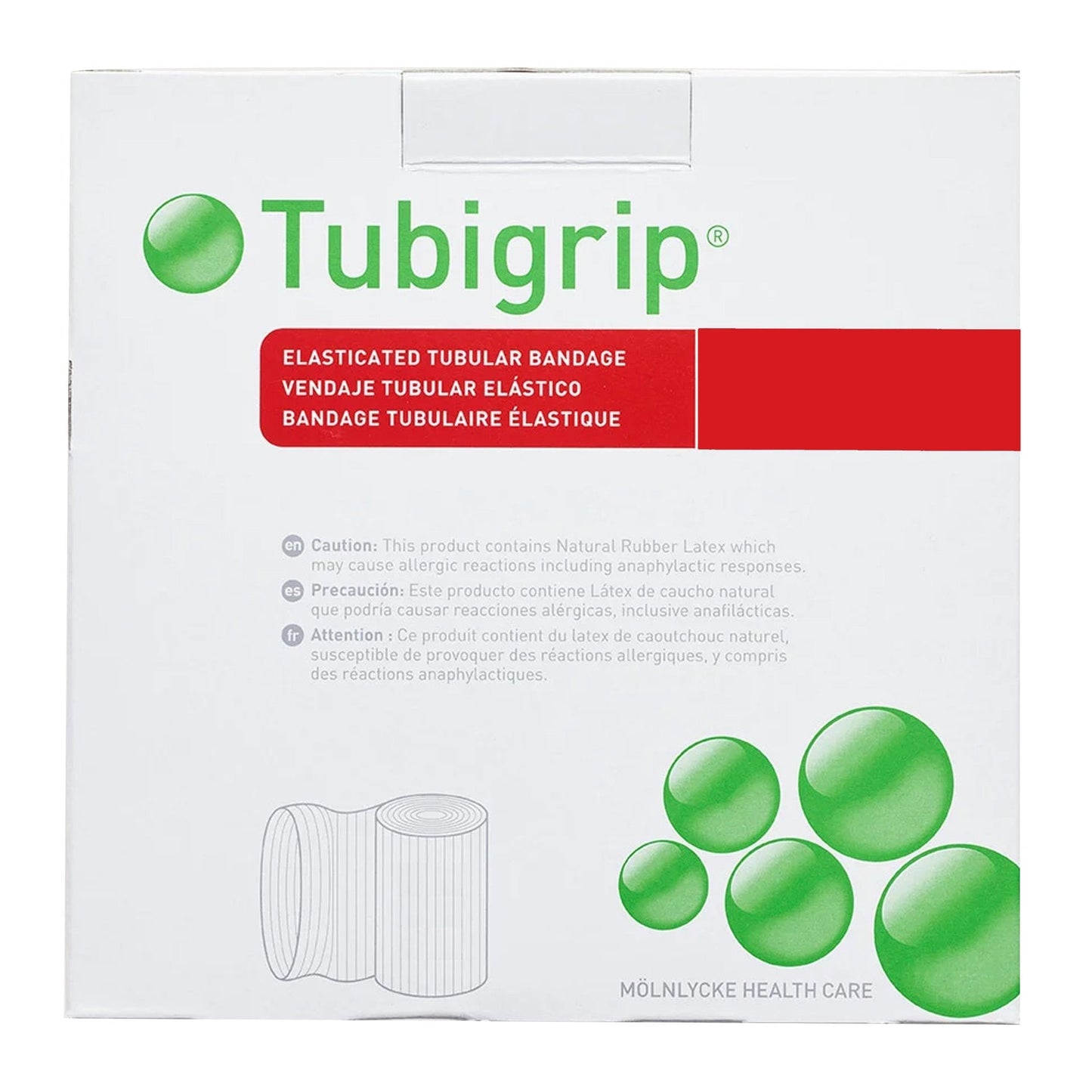 Elastic Tubular Support Bandage Tubigrip 4 Inch X 11 Yard Large Knee / Medium Thigh Pull On Natural NonSterile Size F Standard Compression, Packaging Type- Each