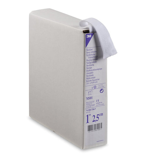 Stockinette Tubular / Undercast 3M Synthetic 1 Inch X 25 Yard Polyester NonSterile, Packaging Type- Case