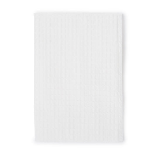 Dental Bib McKesson 13-1/2 X 18 Inch White NonSterile, Packaging Type- Case