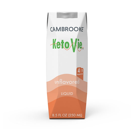 Oral Supplement KetoVie 4:1 Unflavored Liquid 8.5 oz. Carton, Packaging Type- Each