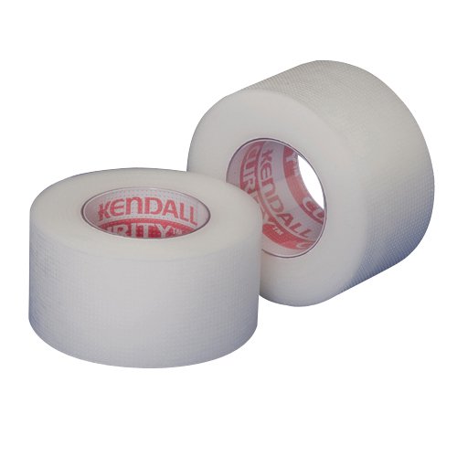 Hypoallergenic Medical Tape Kendall™ Hypoallergenic Clear Transparent 2 Inch X 10 Yard Plastic NonSterile,  Packaging Type- Each