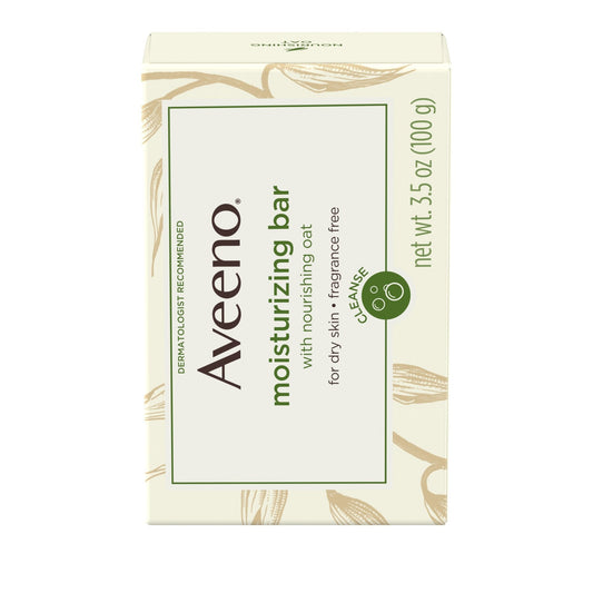 Soap Aveeno Bar 3.5 oz. Individually Wrapped Unscented,  Pack of 12