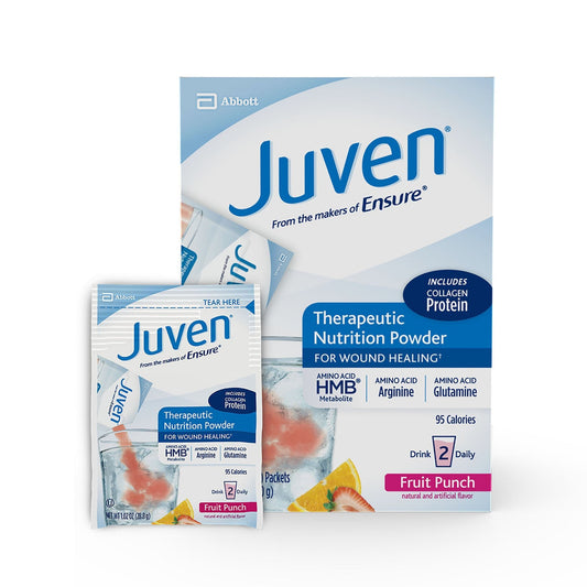 Oral Supplement Juven Fruit Punch Flavor Powder 1.01 oz. Individual Packet, Packaging Type- Each