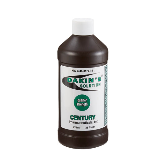 Wound Cleanser Dakin's Solution Quarter Strength 16 oz. Twist Cap Bottle NonSterile Antimicrobial, Packaging Type- Each