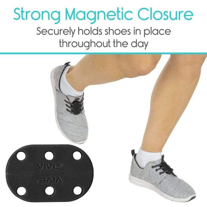 Magnetic Shoe Closures - Purple - magnetic-shoe-laces