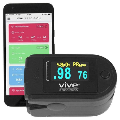 Pulse Oximeter Compatible with Smart Devices - Default Title - smart-pulse-oximeter