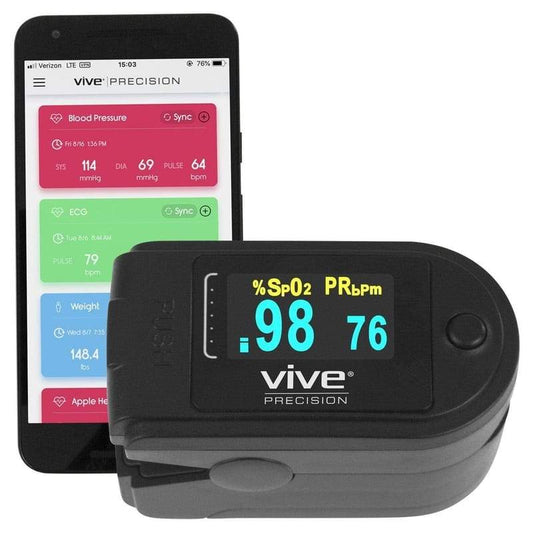 Pulse Oximeter Compatible with Smart Devices - Default Title - smart-pulse-oximeter