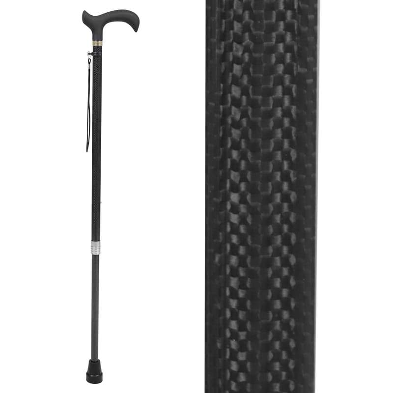 Carbon Fiber Cane - Black - carbon-fiber-cane