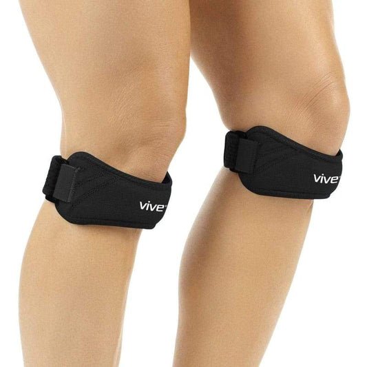 Patella Straps - Black - patellar-tendon-strap