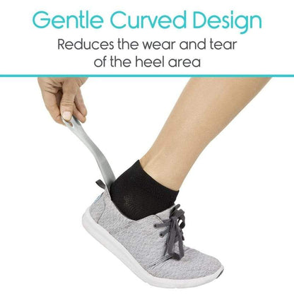 7.5" Metal Shoe Horn - shoe-horn-metal