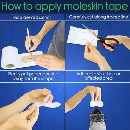 Moleskin Roll - moleskin-pads