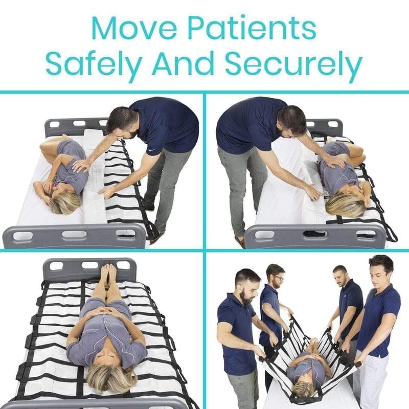 Transfer Blanket - patient-transfer-sheet-handles