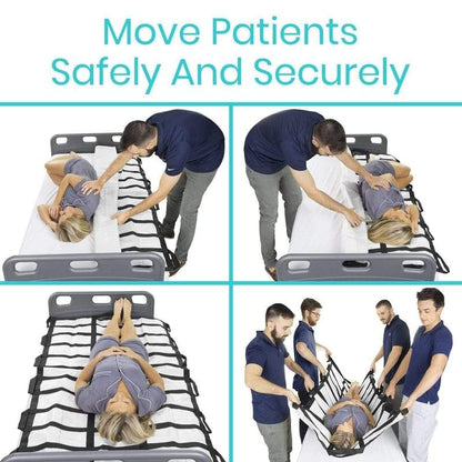 Transfer Blanket - patient-transfer-sheet-handles