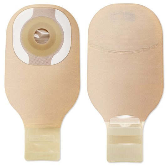 Ostomy Pouch Premier One-Piece System 12 Inch Length Convex, Pre-Cut 1 Inch Stoma Drainable, Packaging Type- Box