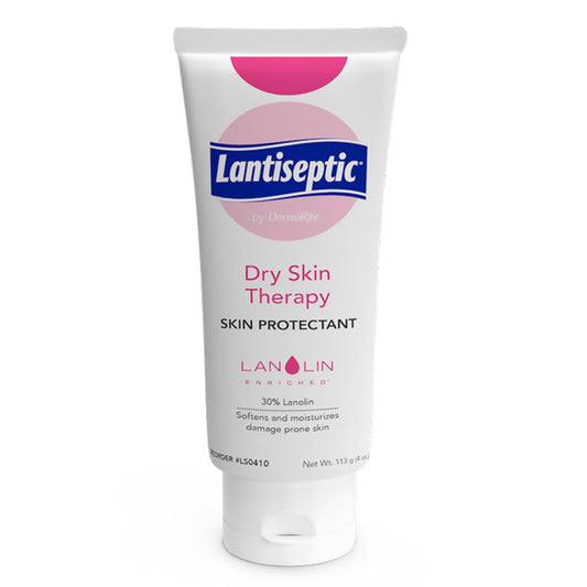 Skin Protectant Lantiseptic Dry Skin Therapy 4 oz. Tube Lanolin Scent Cream,  Packaging Type- Each