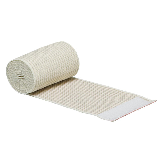 Elastic Bandage EZe-Band LF 2 Inch X 5 Yard Double Hook and Loop Closure Tan NonSterile Standard Compression,  Packaging Type- Each