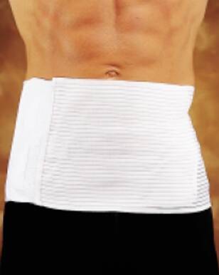Abdominal Binder ProCare Medium / Large Hook and Loop Closure 36 to 65 Inch Waist Circumference 9 Inch Height Adult, Packaging Type- Each