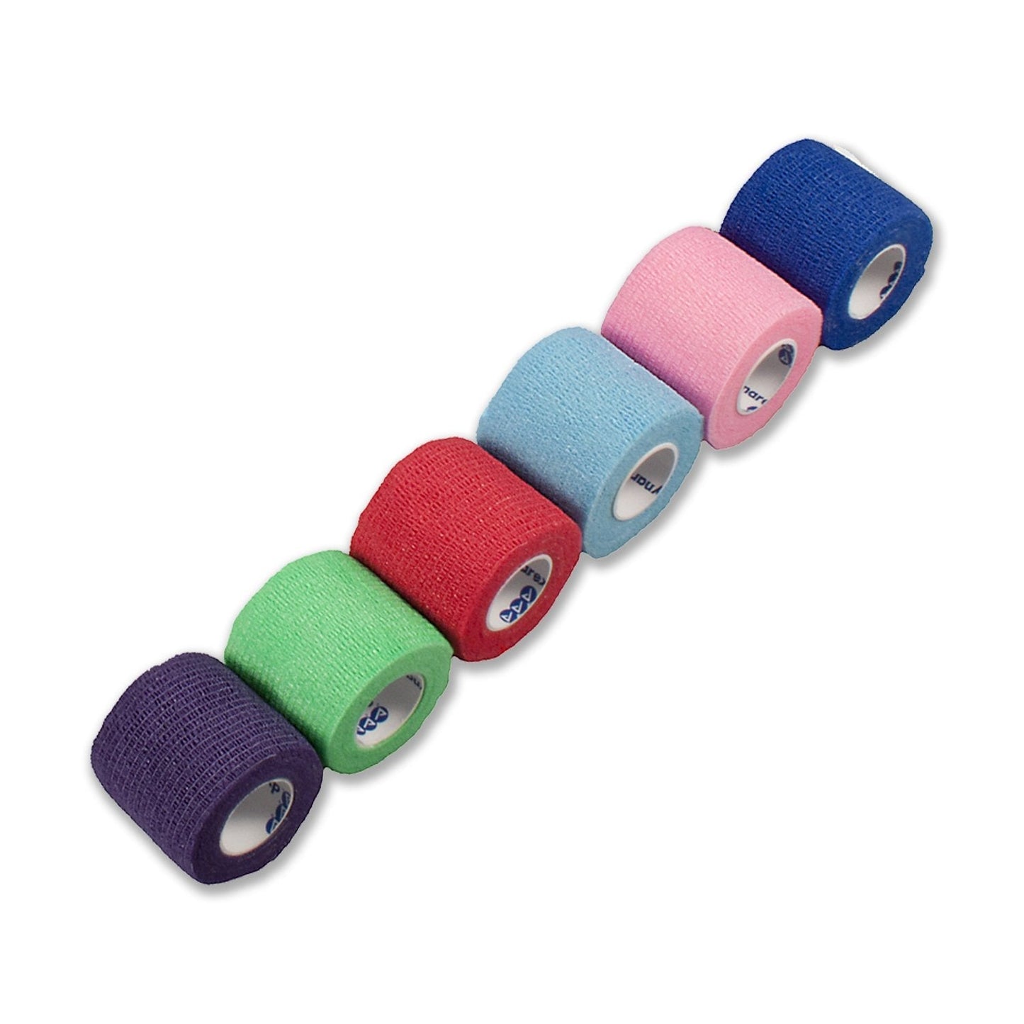 Cohesive Bandage Sensi-Wrap 2 Inch X 5 Yard Self-Adherent Closure Red / Green / Purple / Dark Blue / Pink / Light Blue NonSterile Standard Compression,  Packaging Type- Each