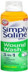 Wound Cleanser Simply Saline™ Plus Wound Wash 7.1 oz. Spray Can Sterile Antiseptic, Packaging Type- Each