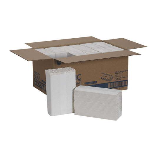 Paper Towel Pacific Blue Select C-Fold 13-1/5 X 10-1/10 Inch, Packaging Type- Case