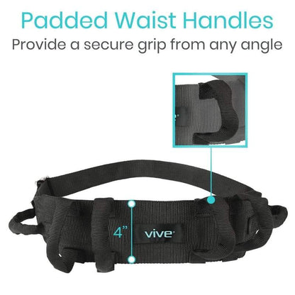 Transfer Belt with Handles - gait-transfer-belt