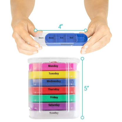 Stackable Pill Organizer - pill-box-cutter