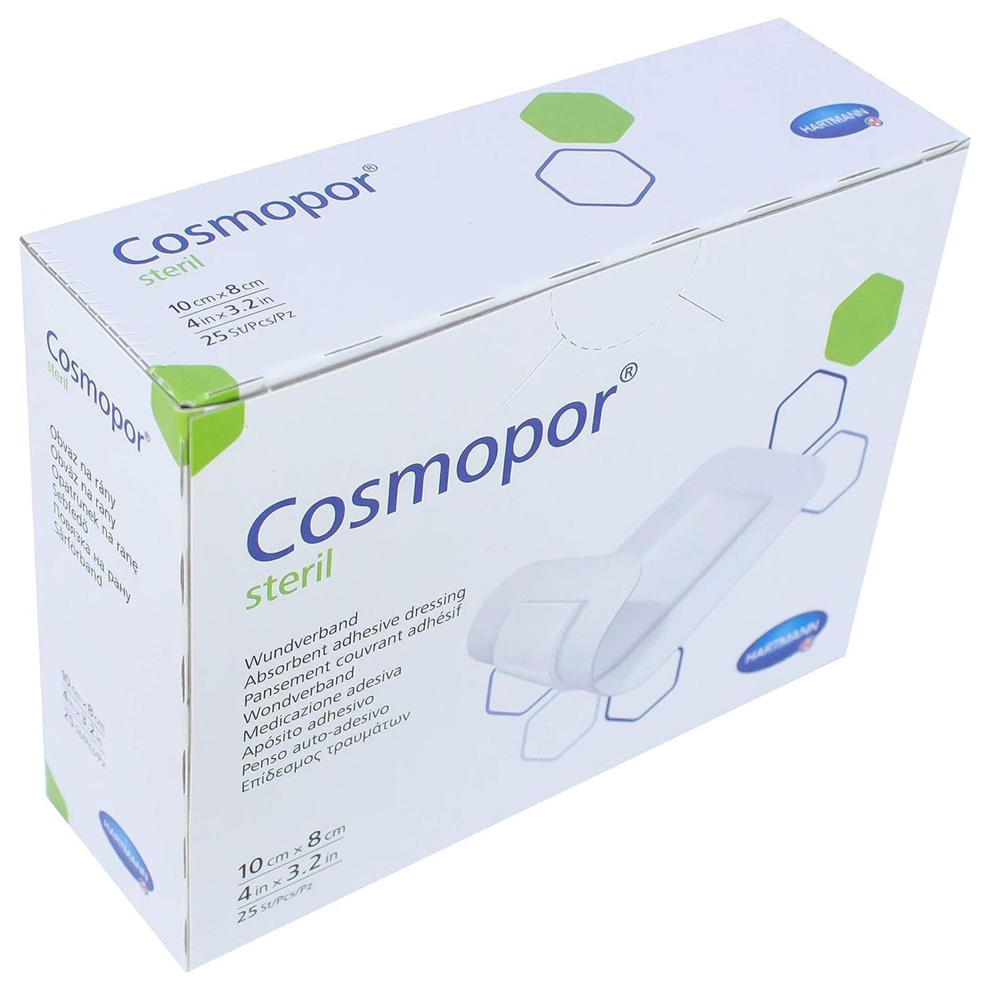 Island Dressing Cosmopor Steril 3-1/5 X 4 Inch Rectangle Sterile, Packaging Type- Each