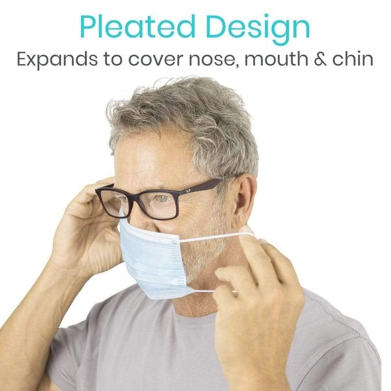 Standard Face Masks - 50 Pack - surgical-mask-50-pack