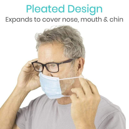 Standard Face Masks - 50 Pack - surgical-mask-50-pack