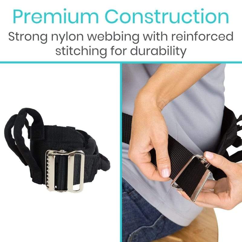 Transfer Belt with Handles - gait-transfer-belt