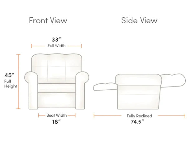 Journey Perfect Sleep Chair - Deluxe Plus 2 Zone
