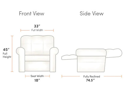 Journey Perfect Sleep Chair - Deluxe Plus 2 Zone