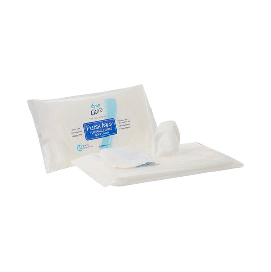 Flushable Personal Wipe Flush Away Adult Soft Pack Scented 24 Count, Packaging Type- Case