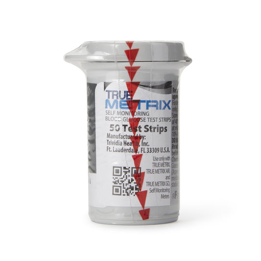 Blood Glucose Test Strips TRUE METRIX 50 Strips per Pack, Packaging Type- Box