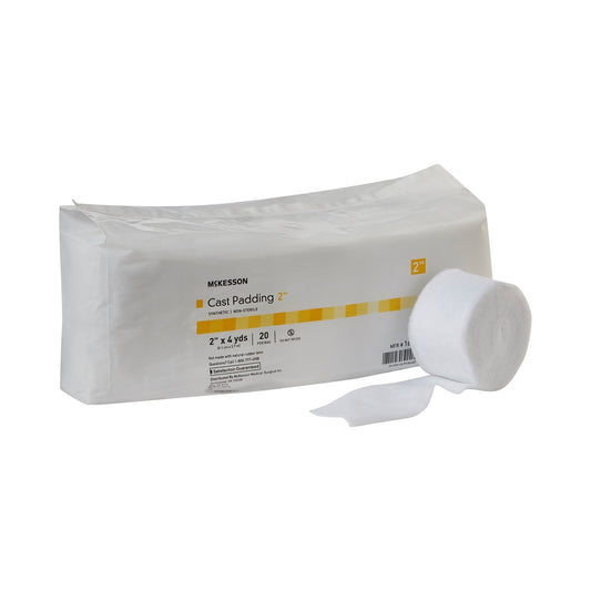 Cast Padding Undercast McKesson 2 Inch X 4 Yard Polyester NonSterile, Packaging Type - Bag