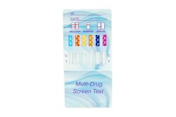 Drugs of Abuse Test Kit AMP, BZO, COC, OPI2000, THC 25 Tests CLIA Waived, Packaging Type- Box