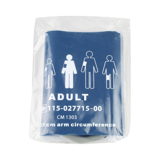 Reusable Blood Pressure Cuff Mindray 24 to 35 cm Arm Nylon Cuff Adult Cuff