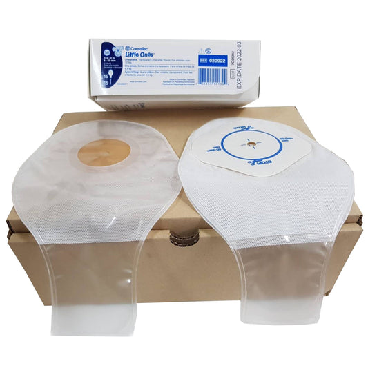 Ostomy Pouch Little Ones ActiveLife One-Piece System 6 Inch Length Trim To Fit Drainable, Packaging Type- Each