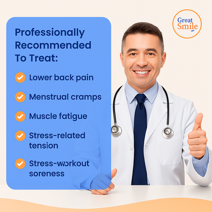 FlowWarm™ Menstrual Heating Pad – Portable, Fast Relief, USB Powered