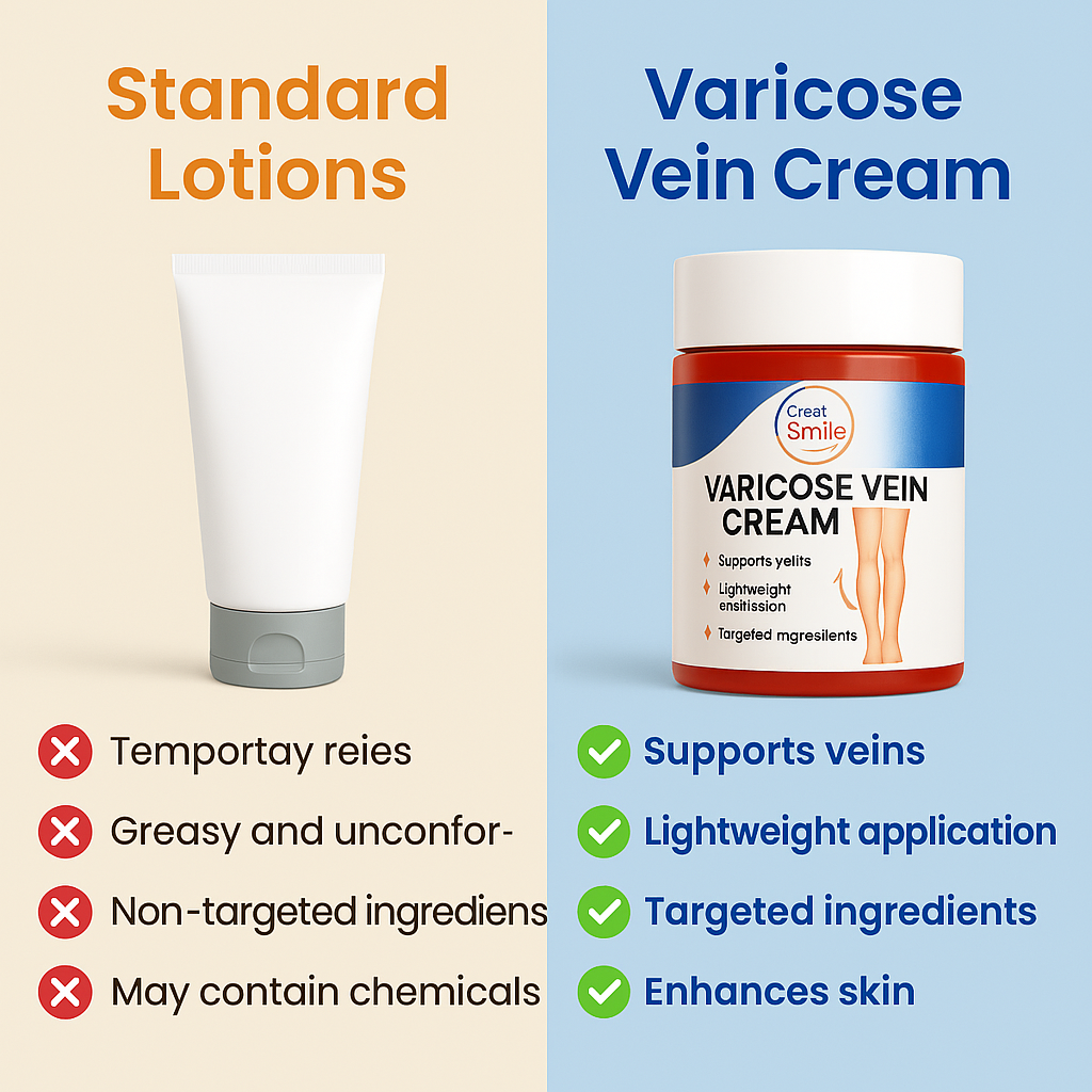 LumaLegs Varicose Vein Cream – Smooth, Soothe & Show Off Your Legs
