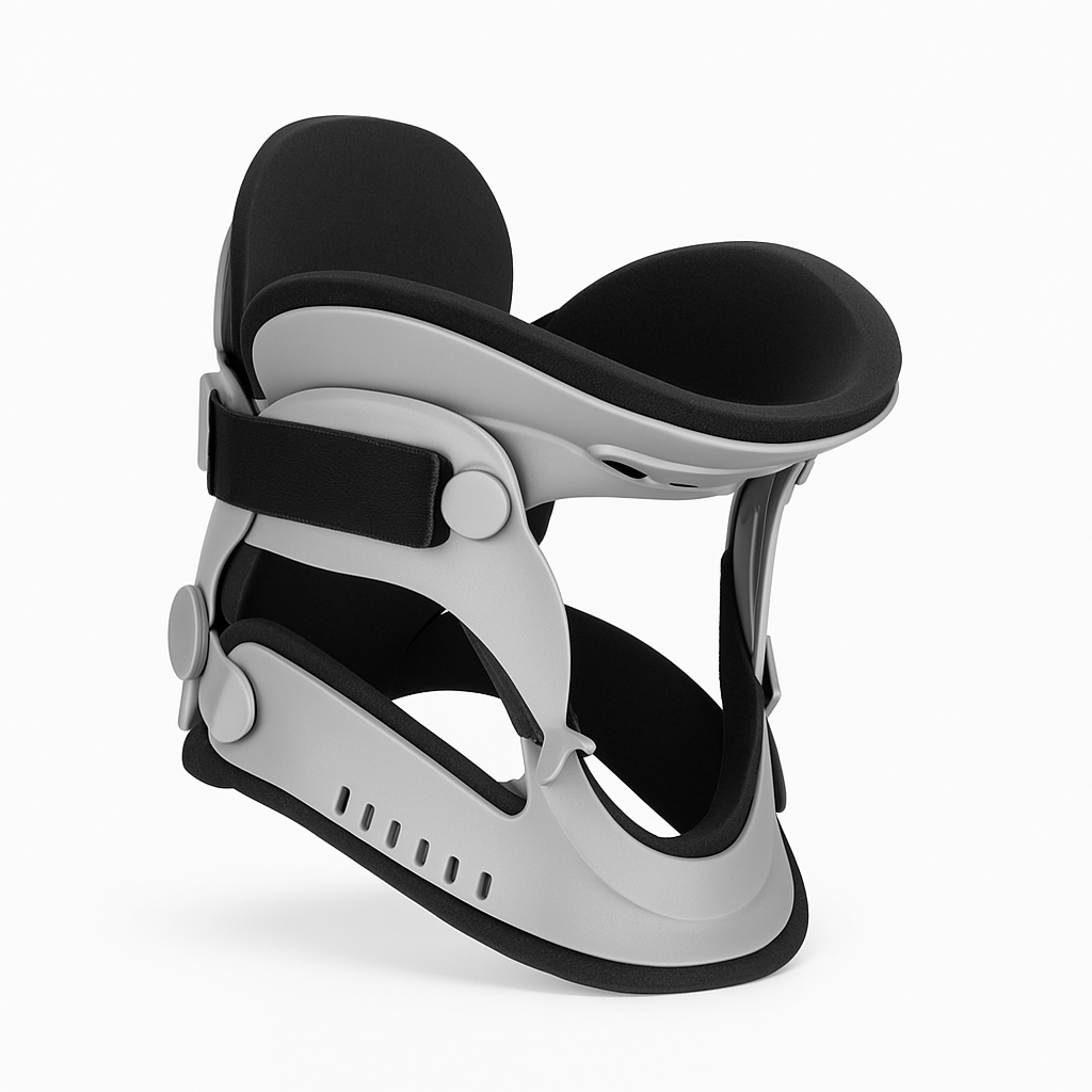 AlignoFlex Neck Support Brace – Adjustable Cervical Collar for Pain Relief & Posture